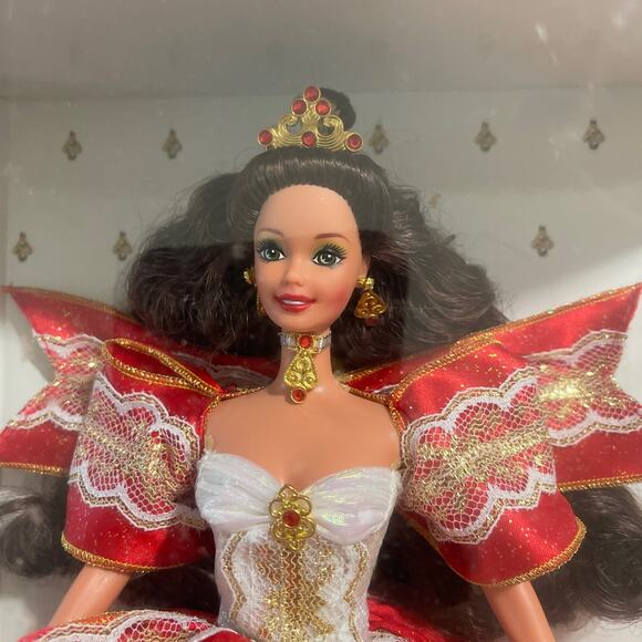 1997 Happy Holidays New in Box 10th Anniversary Collectible Special Edition Doll - Picture 2 of 5